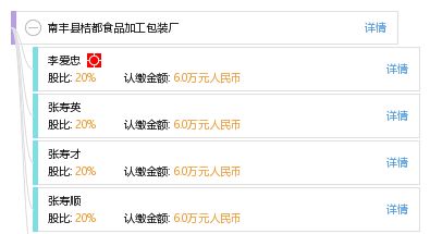 南豐縣桔都食品加工包裝廠綜合信息概覽